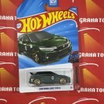 2018 Honda Civic Type R #11 Green 3/10 Nightspeed US Card 2026 Hot Wheels  